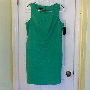 AN Studio’s green sleeveless dress